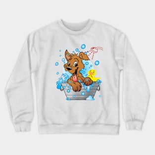 Dog shower Crewneck Sweatshirt